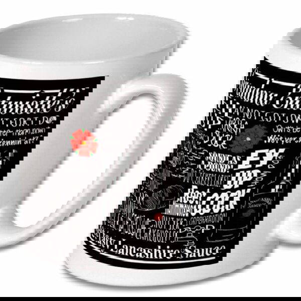 Sauce, Mug, Crisps, Beermat! Perfect Gift for Lovers of Sauce, Lancashire, Cricket or Breaking Bad... - Image 2