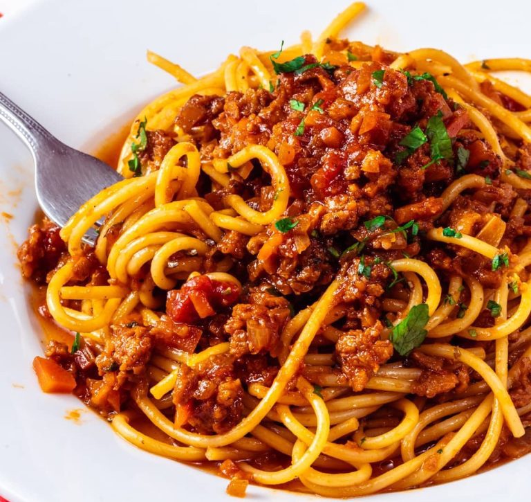 Vegan Spaghetti Bolognese